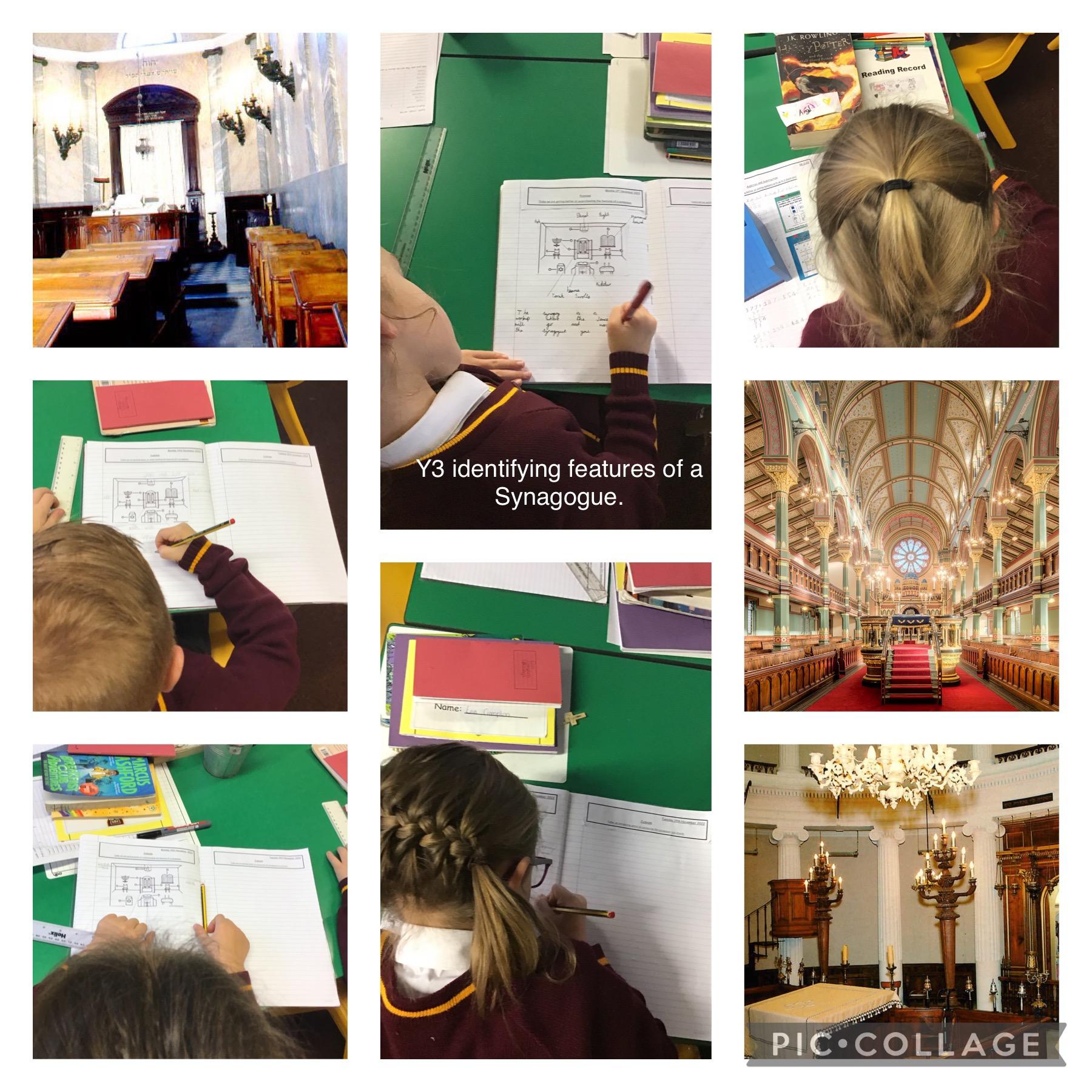 Y3 have been exploring what you will find inside a Synagogue and its key features.